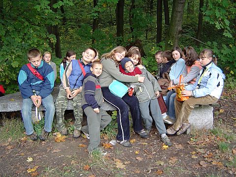 XX Rajd Wzg�rz Strzeli�skich - na szlaku niebieskim s018 - PTTK Strzelin