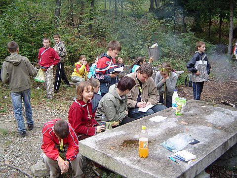 XX Rajd Wzg�rz Strzeli�skich - Skrzy�owanie pod D�bem - Trzy D�by s021 - PTTK Strzelin