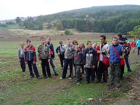 XX Rajd Wzg�rz Strzeli�skich - podej�cie na Koziniec s039 - PTTK Strzelin