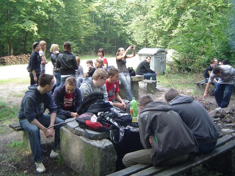 XXIII Rajd Wzg�rz Strzeli�skich - Skrzy�owanie pod D�bem