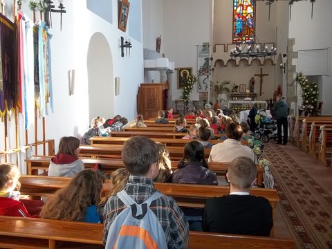 XXV Rajd Wzg�rz Strzeli�skich - Bia�y Ko�ci� s008 - PTTK Strzelin