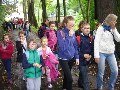 XXVI Rajd Wzg�rz Strzeli�skich - stawy ligockie s027 - PTTK Strzelin