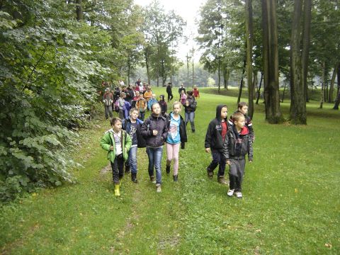 XXVI Rajd Wzg�rz Strzeli�skich - stawy ligockie s038 - PTTK Strzelin