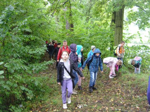 XXVI Rajd Wzg�rz Strzeli�skich - stawy ligockie s044 - PTTK Strzelin