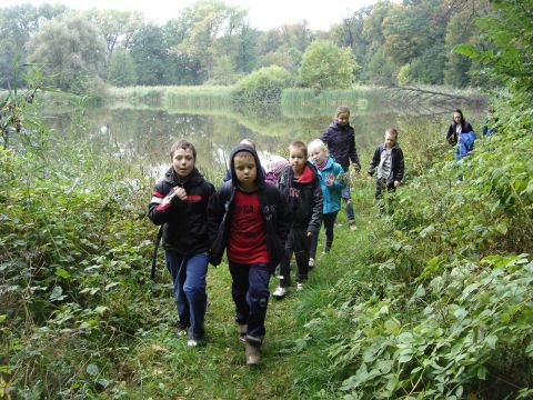 XXVI Rajd Wzg�rz Strzeli�skich - stawy ligockie s046 - PTTK Strzelin