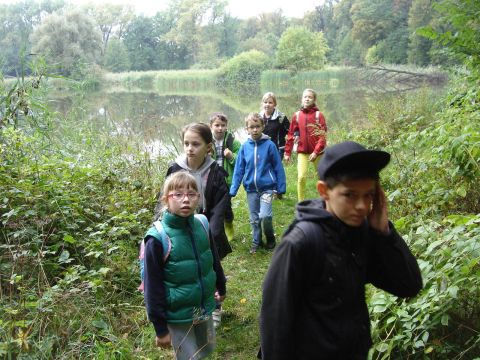 XXVI Rajd Wzg�rz Strzeli�skich - stawy ligockie s049 - PTTK Strzelin