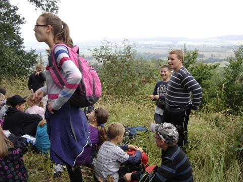 XXVI Rajd Wzg�rz Strzeli�skich - na Ostrej G�rze s009 - PTTK Strzelin