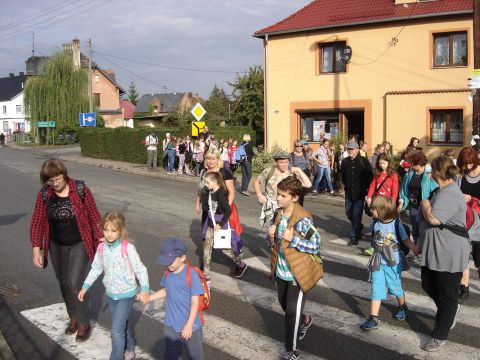 XXVII Rajd Wzg�rz Strzeli�skich - w Ciep�owodach s009 - PTTK Strzelin