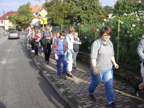 XXVII Rajd Wzg�rz Strzeli�skich - w Ciep�owodach s015 - PTTK Strzelin