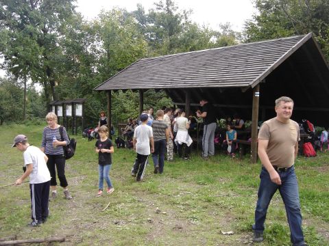 XXVII Rajd Wzg�rz Strzeli�skich - na Bednarzu s014 - PTTK Strzelin