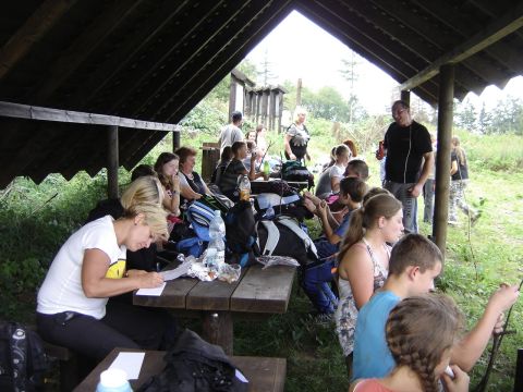 XXVII Rajd Wzg�rz Strzeli�skich - na Bednarzu s025 - PTTK Strzelin