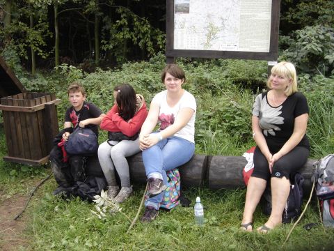 XXVII Rajd Wzg�rz Strzeli�skich - na Bednarzu s029 - PTTK Strzelin