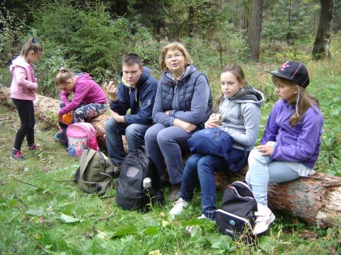 XXVIII Rajd Wzg�rz Strzeli�skich - Biskupi Las s026 - PTTK Strzelin