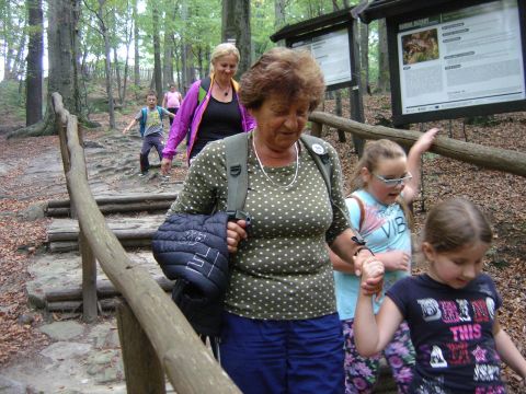 Zej�cie na Rozdro�e pod Gromnikiem s054 - PTTK Strzelin