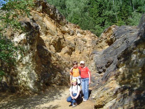 Rudawy Janowickie - Kolorowe Jeziorka - w starej kopalni 'Nadzieja' s007 - PTTK Strzelin