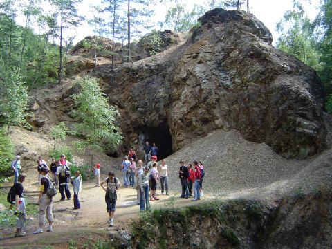 Rudawy Janowickie - Kolorowe Jeziorka - w starej kopalni 'Nadzieja' s010 - PTTK Strzelin