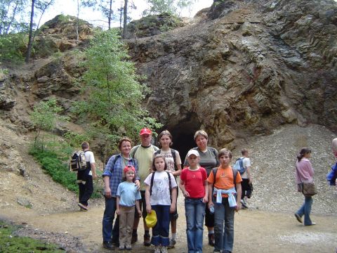 Rudawy Janowickie - Kolorowe Jeziorka - w starej kopalni 'Nadzieja' s012 - PTTK Strzelin