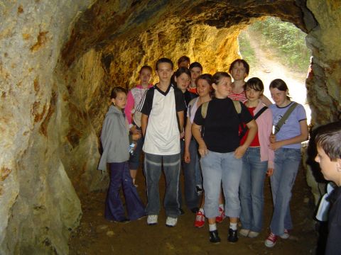 Rudawy Janowickie - Kolorowe Jeziorka - w starej kopalni 'Nadzieja' s015 - PTTK Strzelin