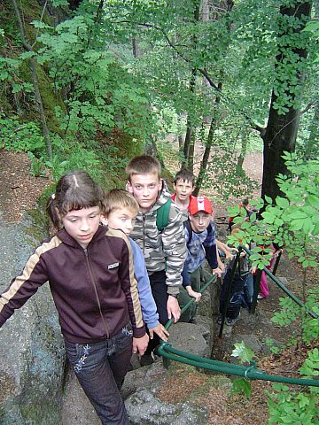 Rudawy Janowickie - podej�cie na Krzy�n� G�r�