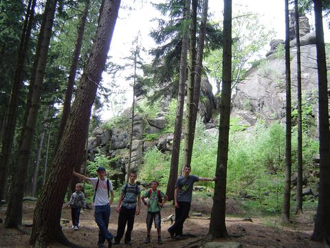 Rudawy Janowickie - pod Staro�ci�skimi Ska�ami