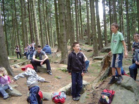 Rudawy Janowickie - odpoczynek pod Staro�ci�skimi Ska�ami