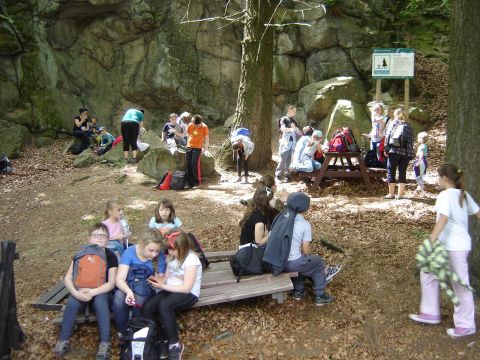 Rudawy Janowickie - pod Krzy�n� G�r� s071 - PTTK Strzelin