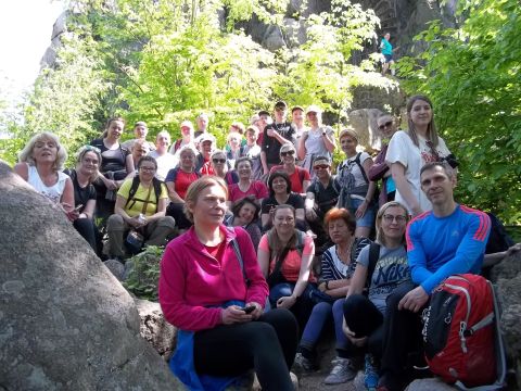 Wycieczka w Rudawy Janowickie s45 - PTTK Strzelin