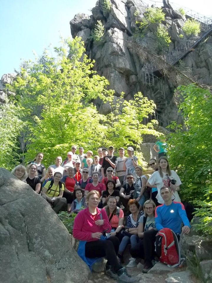 Wycieczka w Rudawy Janowickie s002 - PTTK Strzelin