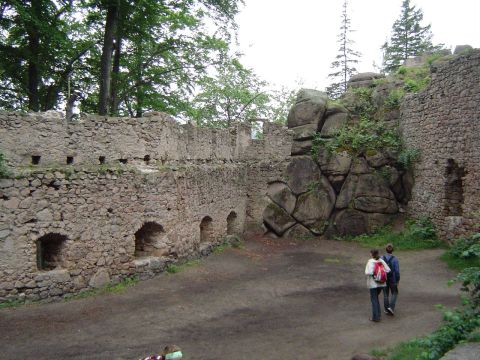 Zamek Bolcz�w w Rudawach Janowickich s017 - PTTK Strzelin