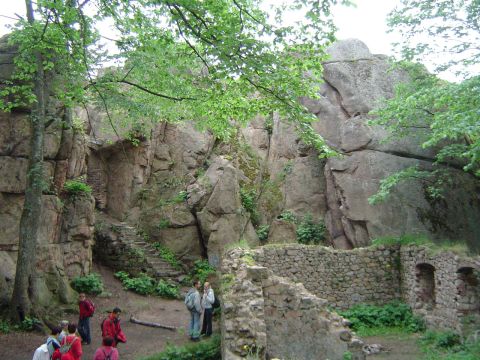 Zamek Bolcz�w w Rudawach Janowickich s027 - PTTK Strzelin