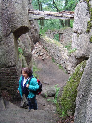 Zamek Bolcz�w w Rudawach Janowickich s031 - PTTK Strzelin