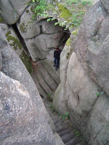 Zamek Bolcz�w w Rudawach Janowickich s036 - PTTK Strzelin