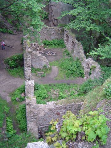 Zamek Bolcz�w w Rudawach Janowickich s043 - PTTK Strzelin