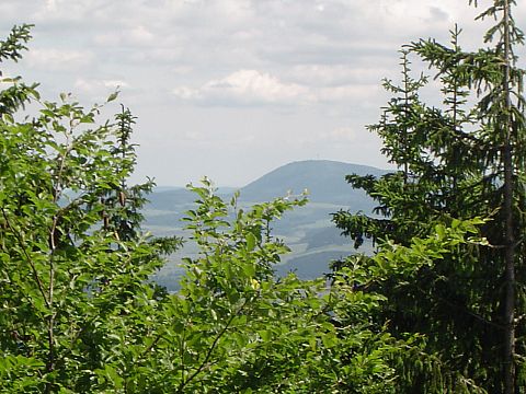 Widok z Wielkiej Kopy na Che�miec