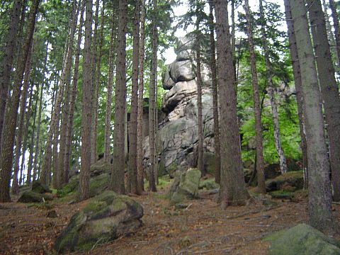 Rudawy Janowickie - ko�o zamku 'Bolcz�w'