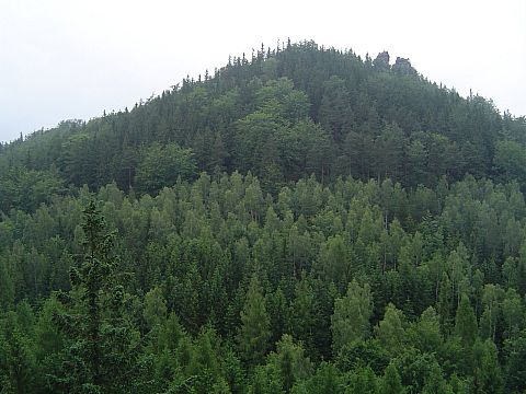 Widok na Sokolik z Husyckich Ska�