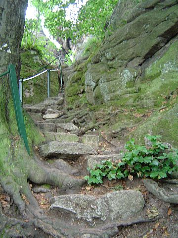 Rudawy Janowickie - podej�cie na Krzy�n� G�r�