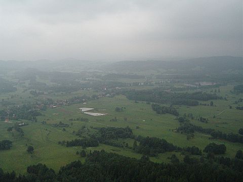 Widok z Krzy�nej G�ry