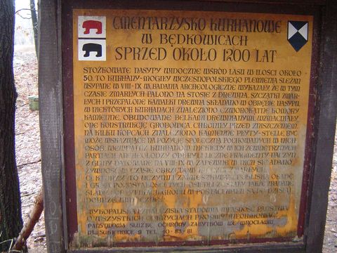 Bdkowice - cmentarzysko kurhanowe