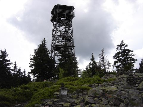 Tr�jmorski Wierch w Masywie �nie�nika s035 - PTTK Strzelin