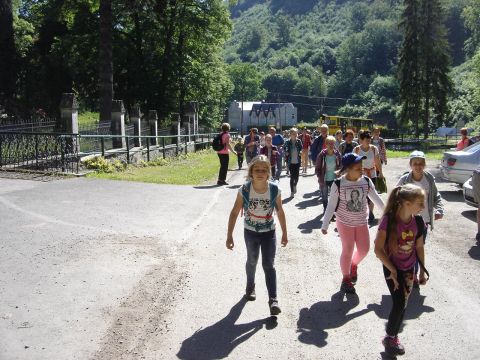 Le�ny Dworek - start rajdu s005 - PTTK Strzelin