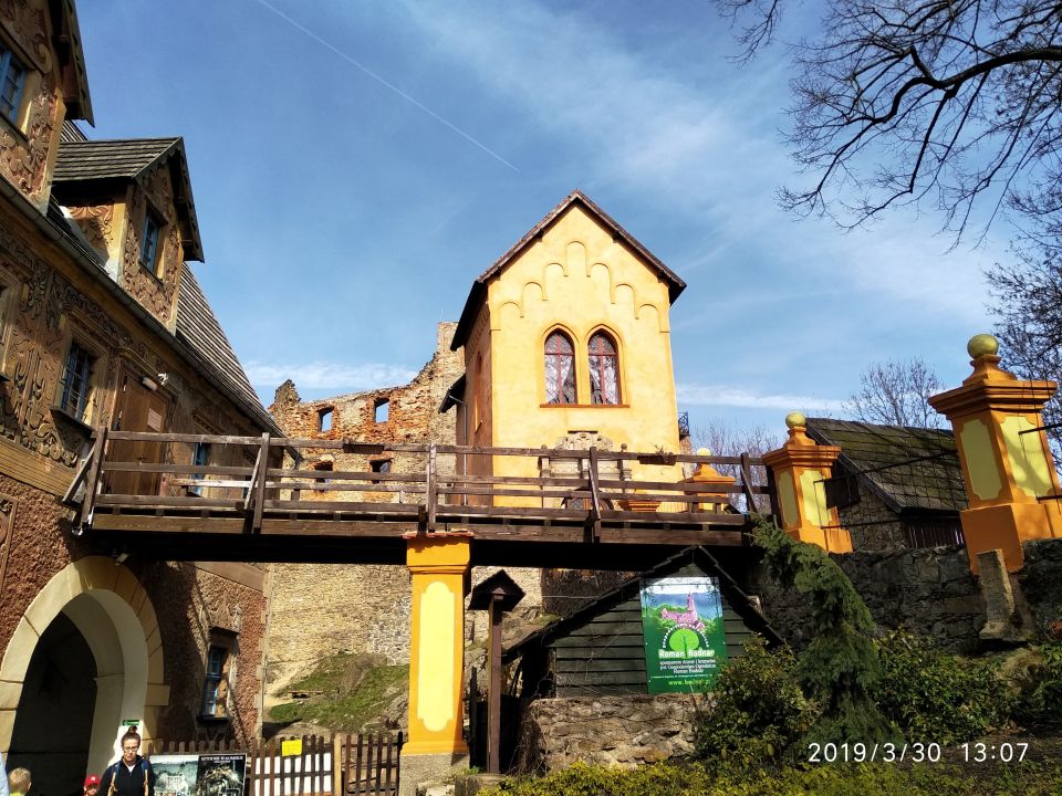 Zamek Grodno w Zag�rzu �l�skim d025 - PTTK Strzelin