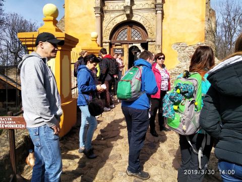 Zamek Grodno w Zag�rzu �l�skim s029 - PTTK Strzelin