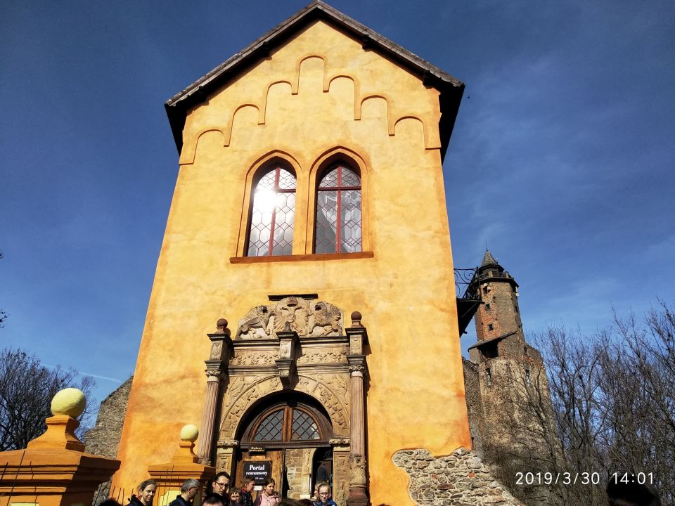 Zamek Grodno w Zag�rzu �l�skim d031 - PTTK Strzelin