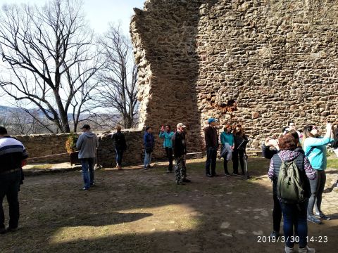 Zamek Grodno w Zag�rzu �l�skim s040 - PTTK Strzelin