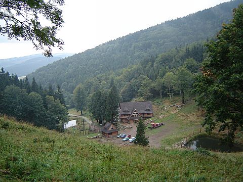 Widok od schroniska Zygmunt�wka