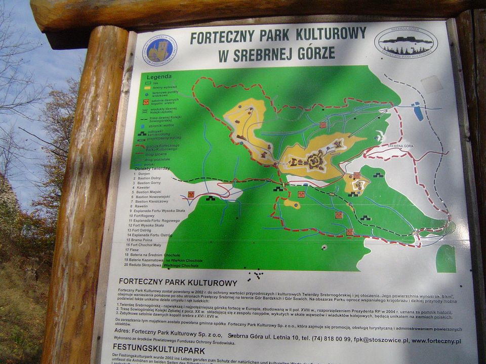 Góry Bardzkie i Sowie - Srebrna Góra s002 - PTTK Strzelin