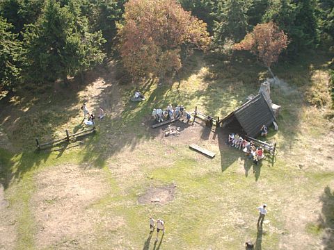 Widok z wie�y widokowej na Wielkiej Sowie