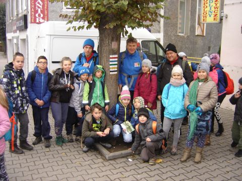 Start rajdu w Kudowie-Zdr�j s003 - PTTK Strzelin