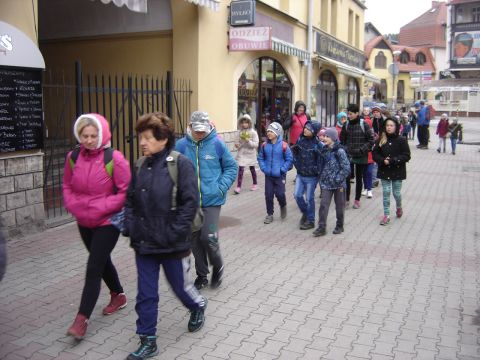 Start rajdu w Kudowie-Zdr�j s008 - PTTK Strzelin